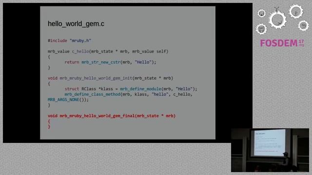 FOSDEM 2017 - Leverging Rust to Build a Windows friendly ecosystem for mruby.mp4 смотреть онлайн