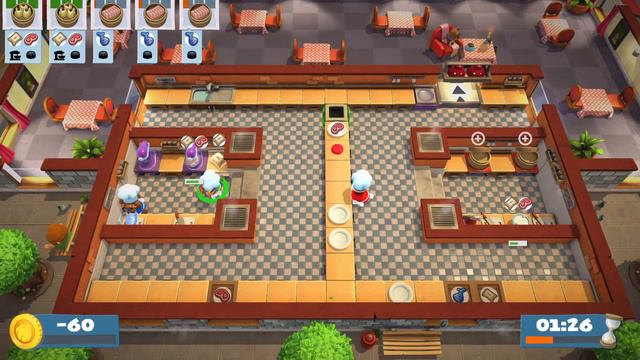 Overcooked 2. Повара на кухне