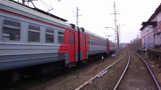 Электропоезд на захаровской ветке в Ногинске смотреть онлайн