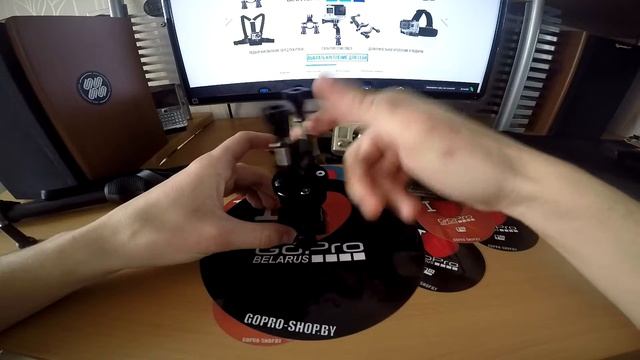 Крепление 360 градусов GoPro на шлем обзор by gopro-shop.by смотреть онлайн