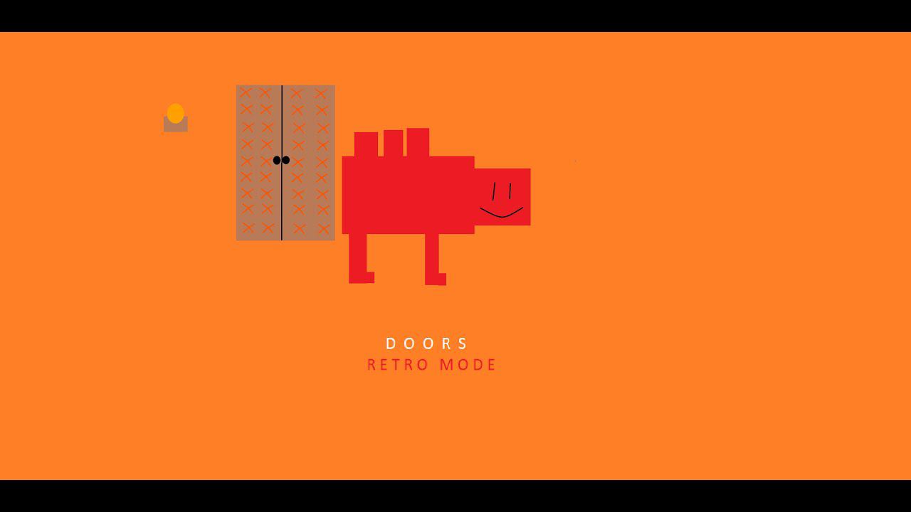 DOORS RETRO MODE | 23 анимация #doors #1stapril #aprilfools #2024 #robloxanimation