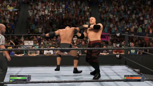 WWE 2K22 Goldberg vs Kane Full Match смотреть онлайн