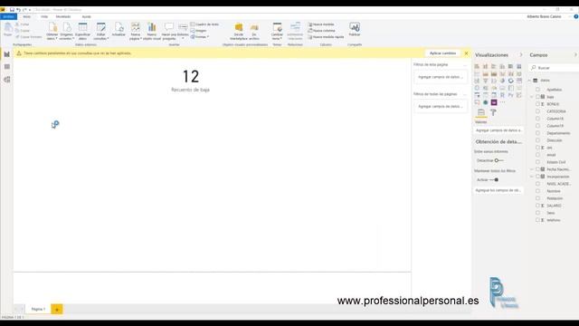 POWER BI RRHH: Estudio de rotación смотреть онлайн