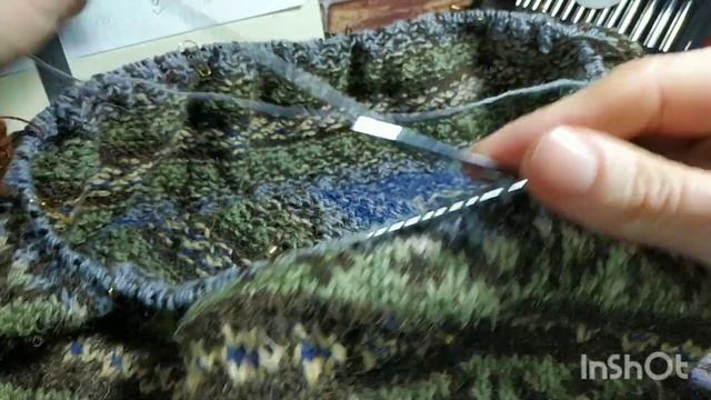 Часть 3. Очень простой жаккардовый узор// Дошла до пройм, что дальше? смотреть онлайн