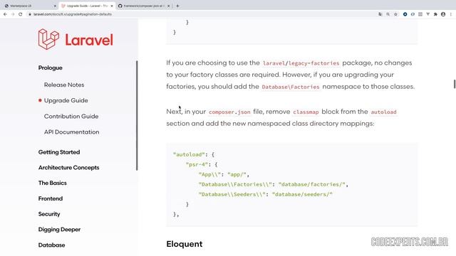 Laravel - Migrando Projeto para versão 8 смотреть онлайн