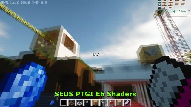 MINECRAFT ♦ BSL v.7 SHADERS (NO RTX) VS SEUS PTGI E6 SHADERS (RTX) смотреть онлайн