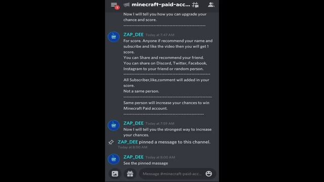 Minecraft Paid account Giveaway information.(ZAP DEE) смотреть онлайн