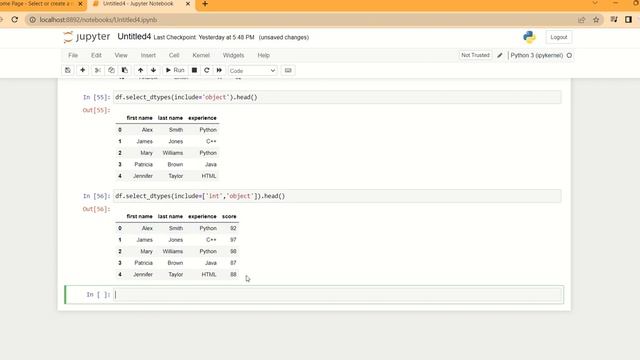 Pandas Selecting Columns with Methods смотреть онлайн
