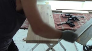 Отделка бетонной лестницы деревом. Новый вариант .