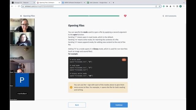 Sololearn Python Core 41-48 MOPH смотреть онлайн