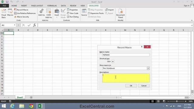 09-10: Record Your First Excel Macro (Short, Comprehensive Tutorial) смотреть онлайн
