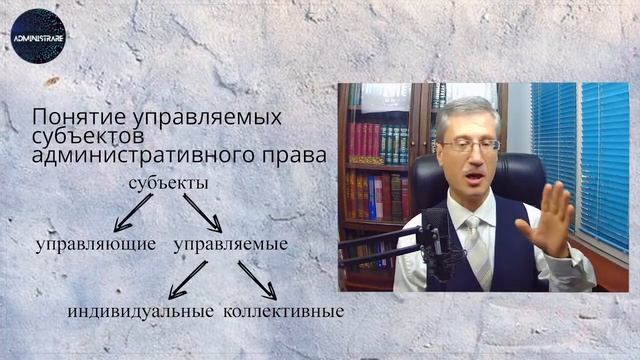 Понятие управляемых субъектов административного права смотреть онлайн