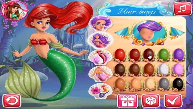 ♡ Mermaid Princess Maker - Makeover & Dress Up Game for Little Kids смотреть онлайн