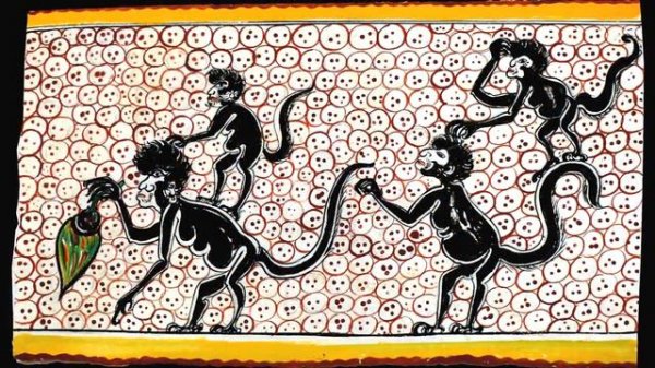 Миф о сотворении у майя-киче (по иллюстрациям древних майя)