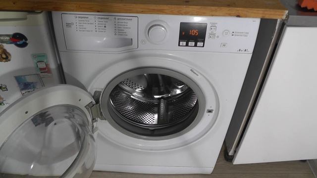 Минусы стиральной машины Hotpoint Ariston RSM 601 через семь лет использования смотреть онлайн