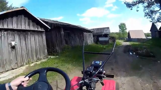РУЛЬ на мотоблок это КРУТО (часть 1 ) смотреть онлайн