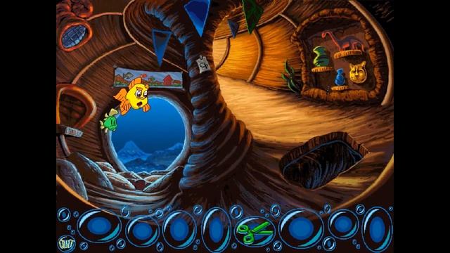 IDTGA - DOWN IN THE DEEP BLUE SEA (Freddi Fish 2: The Case of the Haunted Schoolhouse) смотреть онлайн