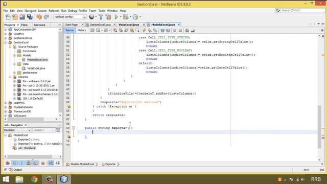importar y exportar excel con java ide netbeans смотреть онлайн