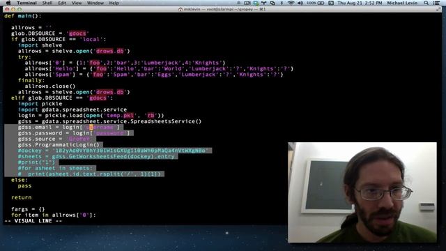 GData on Python 3 is a Dead End. Using GSpread from github смотреть онлайн
