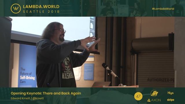 Lambda World 2018 - Opening Keynote by Edward Kmett смотреть онлайн