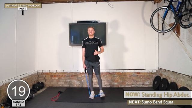 Lower Body Workout - (Ultimate Band Workout - Part 1) I Fitness With Albert смотреть онлайн