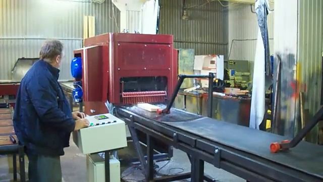 Кромкообрезной многопильный станок «Катана» смотреть онлайн