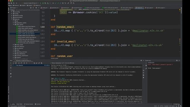 Page Object Model - 2. Step Definitions (Test Evolve Spark-Ruby) смотреть онлайн