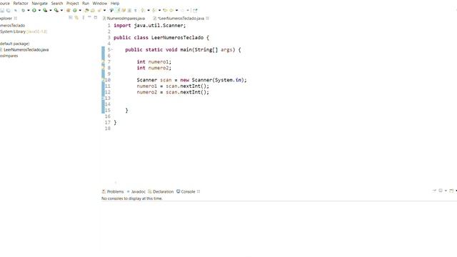 Programa Java que lea dos números enteros por teclado y los muestre por pantalla (Java) смотреть онлайн
