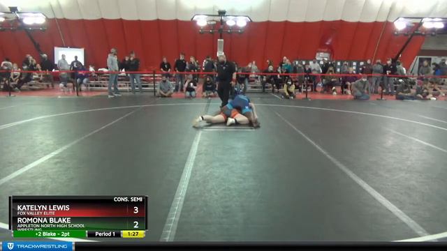 High School Girls 164 Katelyn Lewis Fox Valley Elite Vs Romona Blake Appleton North High School Wr смотреть онлайн