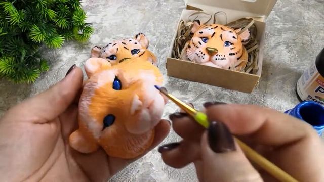 ♥ Голова тигра ♥ Мыло своими руками ♥ смотреть онлайн