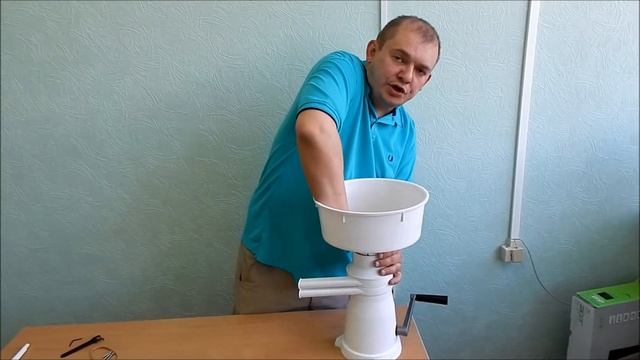 Сепаратор ручной (Видео обзор сепаратора для молока) смотреть онлайн