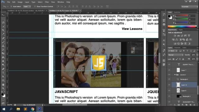 How to Make a Website Mockup in Photoshop ? Webtrickshome смотреть онлайн