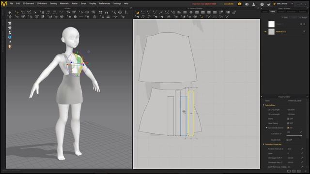 How to make RUFFLES in Marvelous Designer - 60 Second Tutorial смотреть онлайн