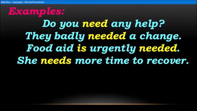 Choose the correct option - Need a Modal Verb in English Grammar смотреть онлайн