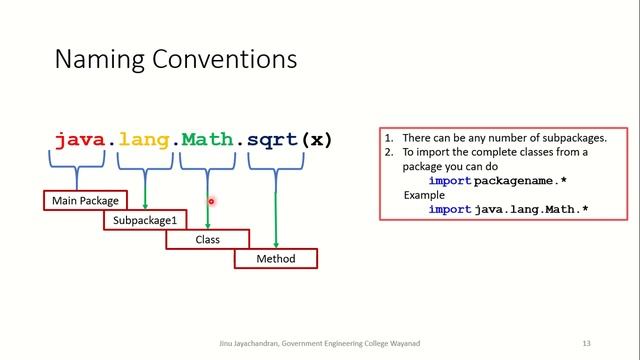 Lec7: Packages смотреть онлайн