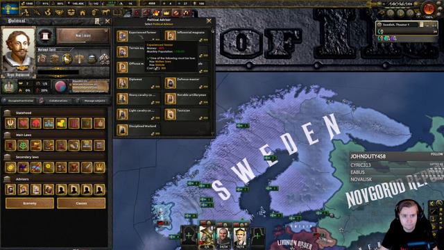 HOI4 MOD: OLD EUROPE 1300 - SWEDEN - MONEY AND MIGHT - BIRTH OF AN EMPIRE! #2 смотреть онлайн