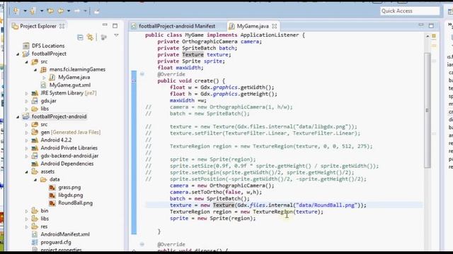 part2 -LibGdx Tutorial-RotatingBall (better resolution) смотреть онлайн