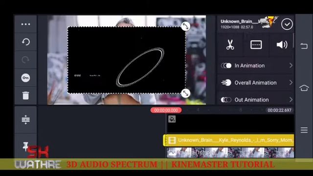 HOW TO MAKE 3D AUDIO SPECTRUM || KINEMASTER TUTORIAL 2020 || #EDITING_PLEX смотреть онлайн