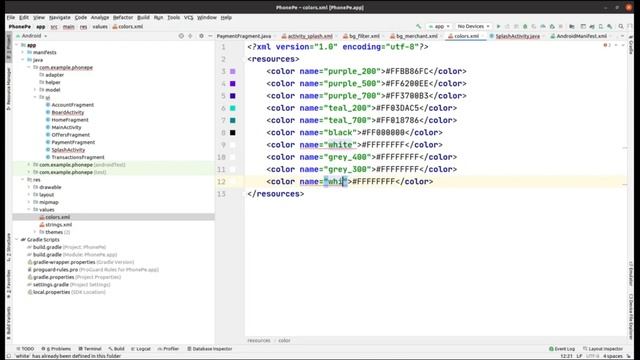 Phone Pe App Tutorial in Android Studio | Android with JAVA Project Tutorials UX | PART 1 смотреть онлайн