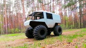 Вездеход на раме уаз .