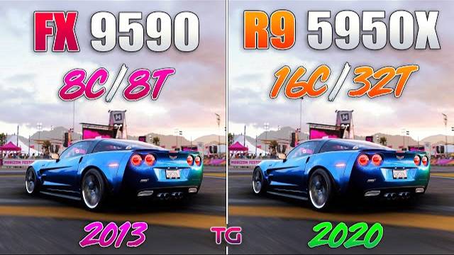FX 9590 Vs Ryzen 9 5950X - 7 Years Difference