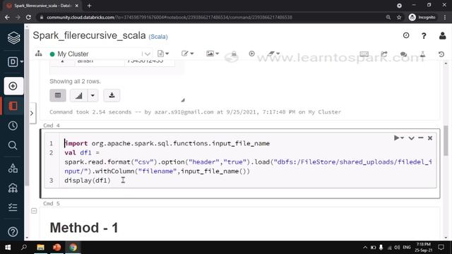 Apache Spark | Spark Interview Question | Read File Recursively | Spark Scala смотреть онлайн