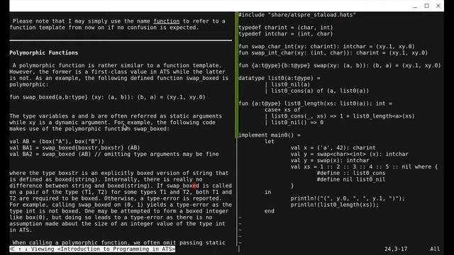 Intro to ATS #5: Parametric Polymorphism смотреть онлайн