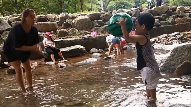 송추계곡, 양주 / Songchu mountain stream / Songchu горный поток смотреть онлайн