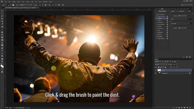 Create Smoke & Dust in Photoshop - Dust Effect Tutorial смотреть онлайн