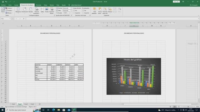 EXCEL 2019: Cambiar Tamaño de Encabezado y Pie de Página en Excel смотреть онлайн