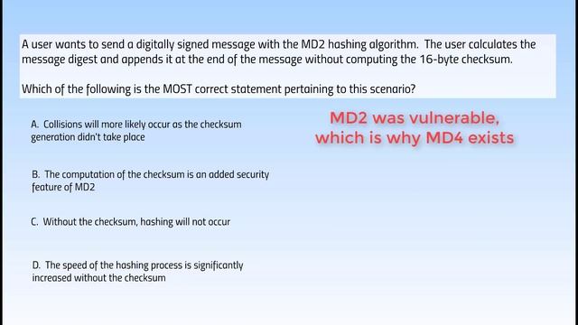 MD2 Hashing Algorithm смотреть онлайн