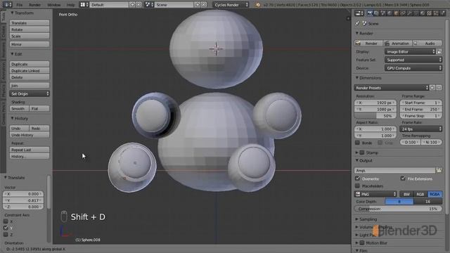Плюшевый мишка в Blender смотреть онлайн