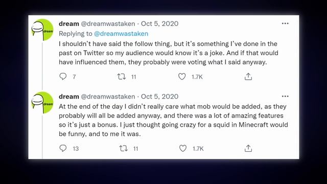 Did Dream RIG the 2020 Minecraft Mob Vote? смотреть онлайн