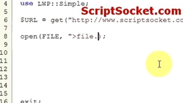 44 LWP Simple Get Web Page Source Code смотреть онлайн